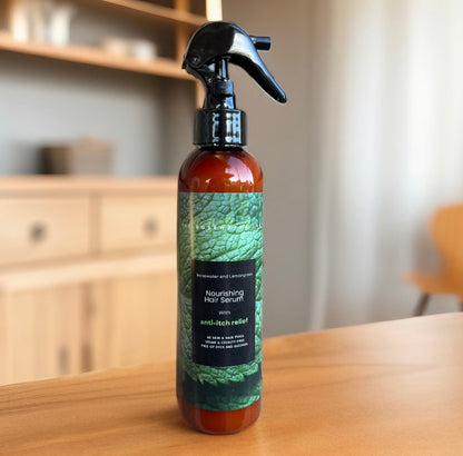 Rosewater and Lemongrass Anti-Itch Relief Serum w/ Tea tree