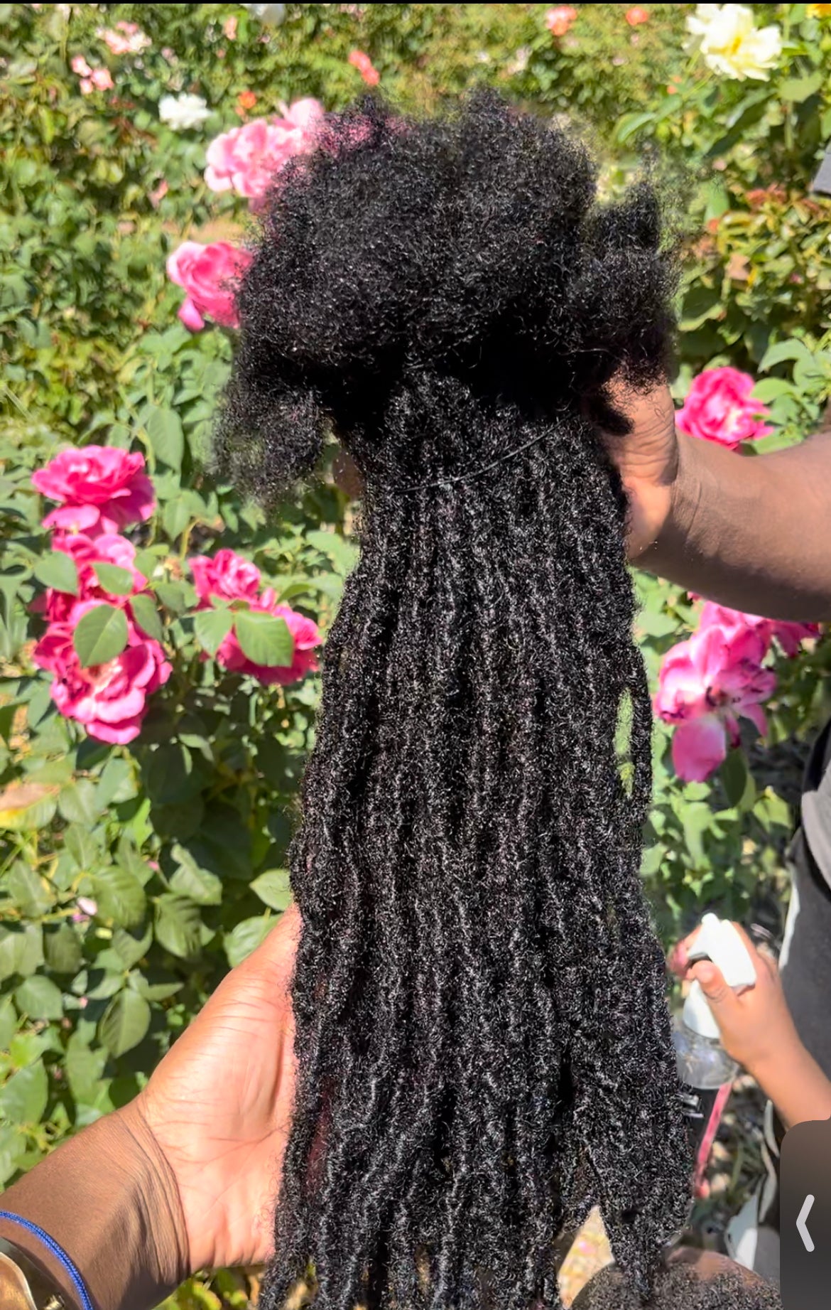 100 Textured Two Strand Type Loc Extensions