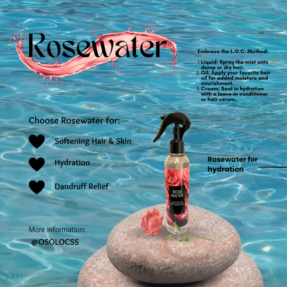 Rosewater Skin & Hair Hydration Mist