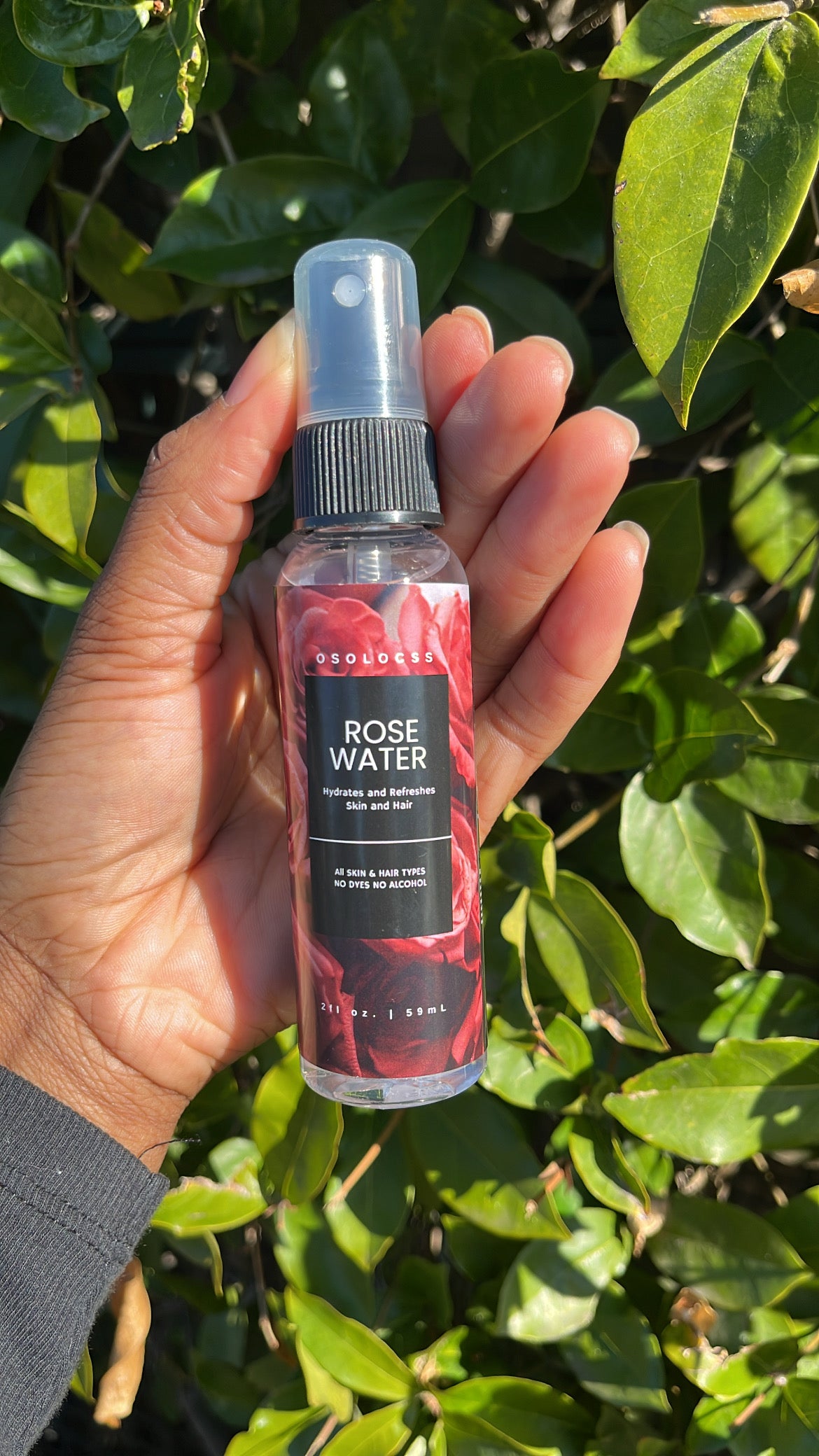 Travel size Rosewater Skin & Hair Hydration Mist