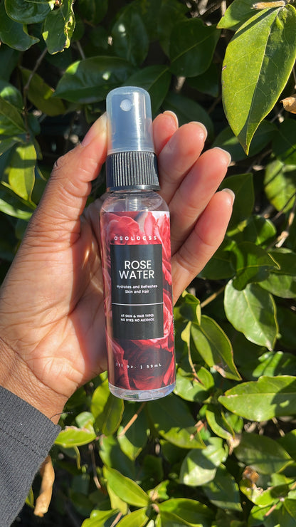 Travel size Rosewater Skin & Hair Hydration Mist