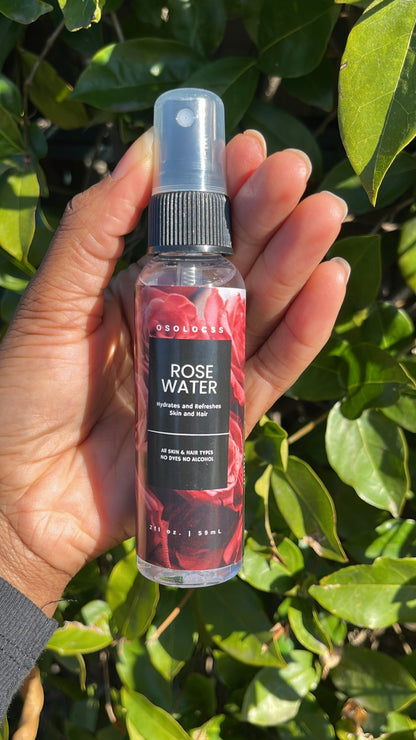 Travel size Rosewater Skin & Hair Hydration Mist