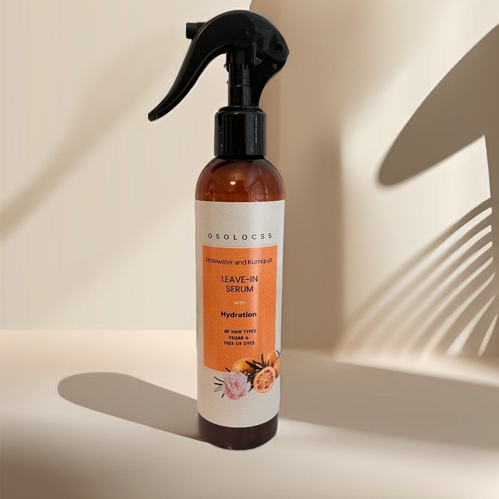 Rosewater & Kumquat Leave-In Hair Serum
