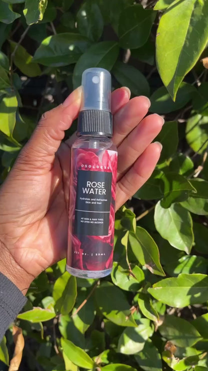 Travel size Rosewater Skin & Hair Hydration Mist